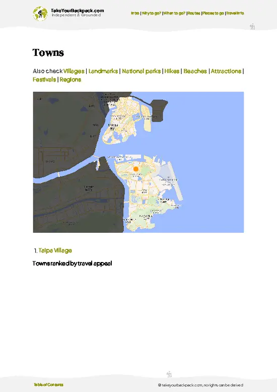 example page 6 from our offline Travel Guide for Macau