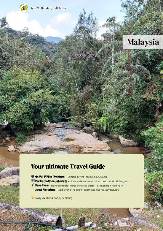 example page 0 from our offline Travel Guide for Malaysia