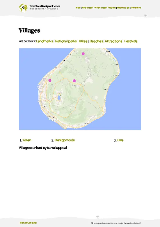 example page 6 from our offline Travel Guide for Nauru