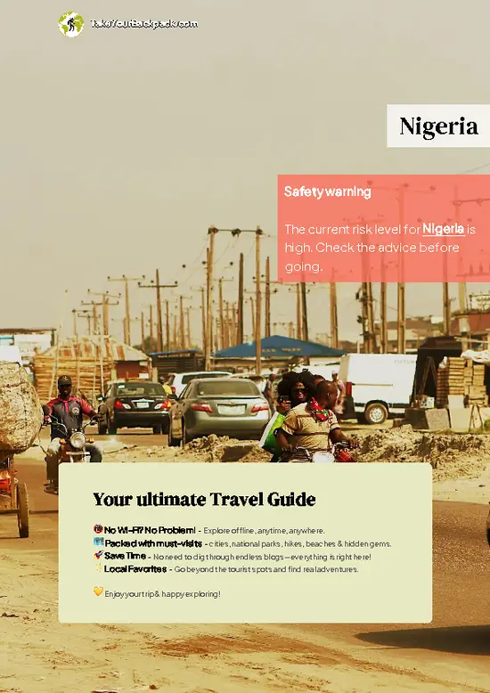 example page 0 from our offline Travel Guide for Nigeria