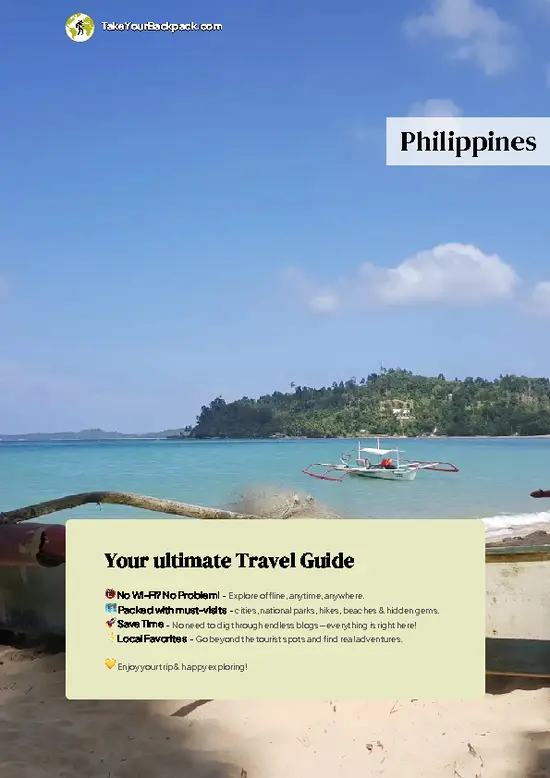 example page 0 from our offline Travel Guide for Philippines