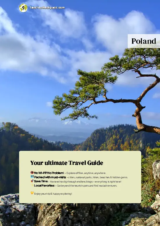 example page 0 from our offline Travel Guide for Poland