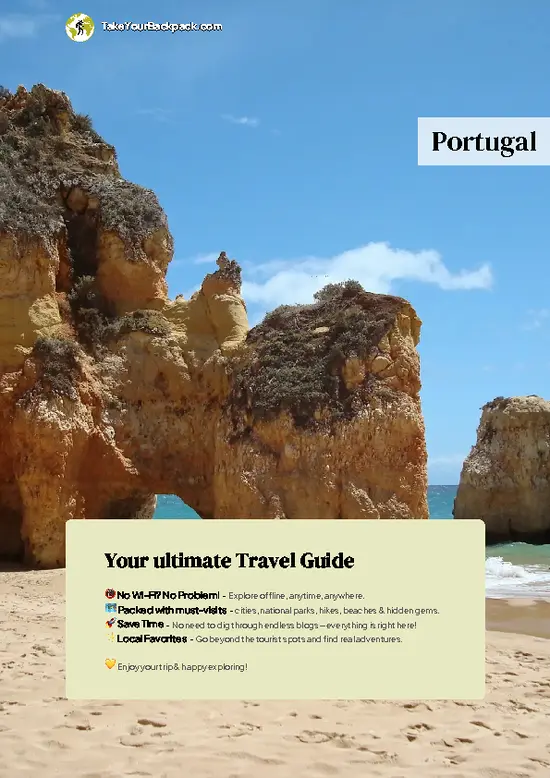 example page 0 from our offline Travel Guide for Portugal