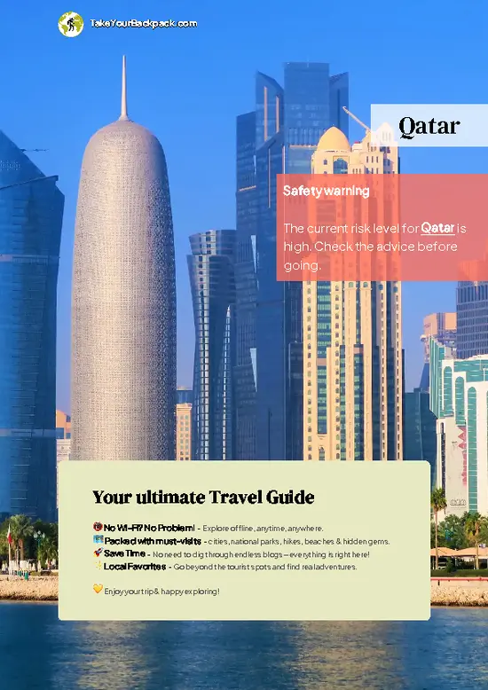 example page 0 from our offline Travel Guide for Qatar