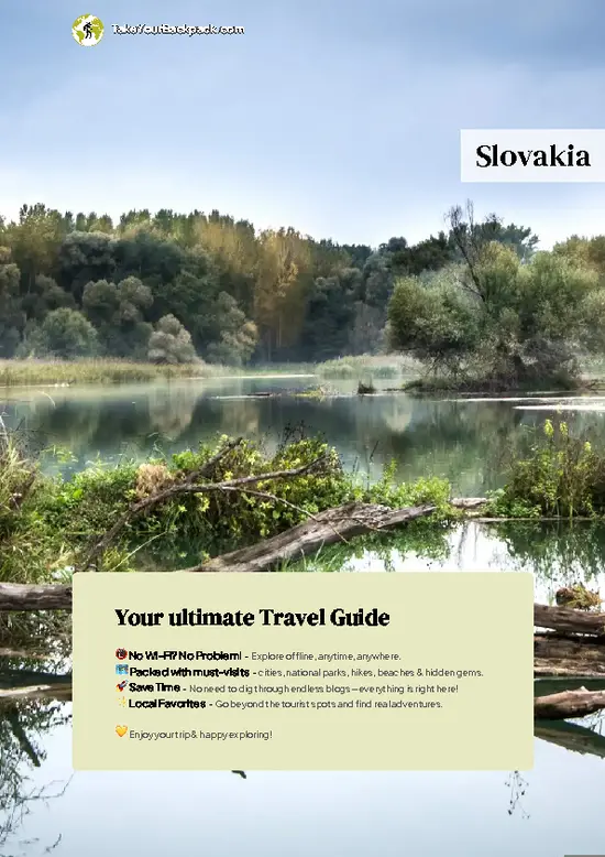 example page 0 from our offline Travel Guide for Slovakia
