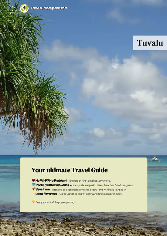 example page 0 from our offline Travel Guide for Tuvalu