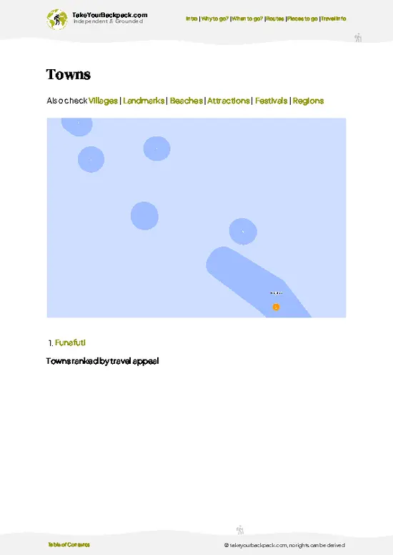example page 6 from our offline Travel Guide for Tuvalu