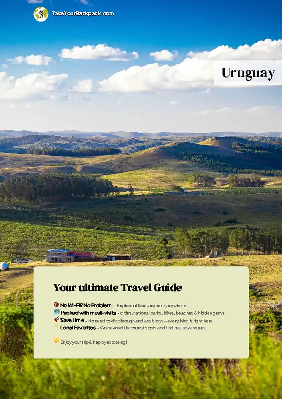 example page 0 from our offline Travel Guide for Uruguay