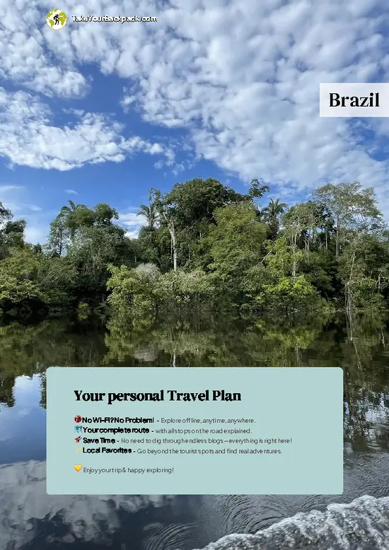 example page 7 from our offline Travel Guide for Brazil